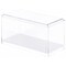 Pioneer Plastics 094CD-UV Clear Plastic Display Case for 1:24 Scale Cars (Mirrored, UV Resistant), 9" W x 4.125" D x 4.375" H (Mailer Box)